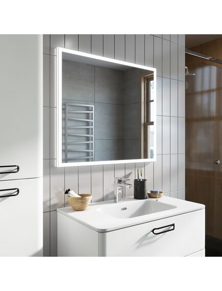 Купить Зеркало Iddis Brick BRI8000i98 80см (bri8000i98) по цене 19490 руб., в Санкт-Петебруге в интернет магазине 100-Систем, а также дургие товары IDDIS из раздела Зеркала и Мебель для ванной комнаты
