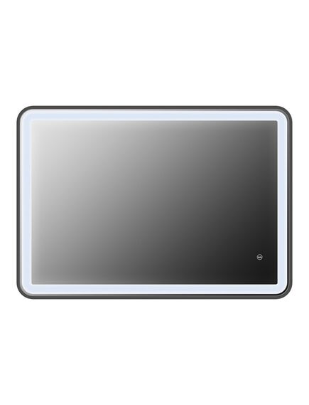 Купить Зеркало Iddis Cloud CLO1000i98 100x70 Черное (clo1000i98) по цене 21900 руб., в Санкт-Петебруге в интернет магазине 100-Систем, а также дургие товары IDDIS из раздела Зеркала и Мебель для ванной комнаты
