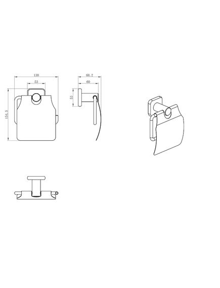 Купить Держатель для туалетной бумаги с крышкой WONZON & WOGHAND, Хром (WW-V1802-CR) (ww-v1802-cr) по цене 3814 руб., в Санкт-Петебруге в интернет магазине 100-Систем, а также дургие товары WONZON & WOGHAND из раздела Держатели туалетной бумаги и Держатели туалетной бумаги и освежителей воздуха