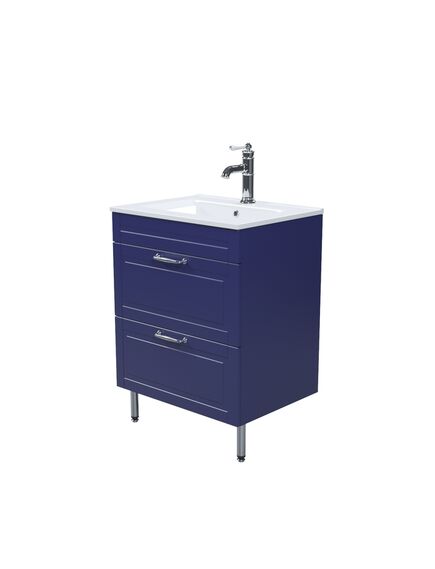 Купить Тумба с умывальником, напольная, 60 см, синий, Oxford, IDDIS, OXF60N0i95K подходит умыв. 0136000i28 (oxf60n0i95k) по цене 28290 руб., в Санкт-Петебруге в интернет магазине 100-Систем, а также дургие товары IDDIS из раздела Тумбы с умывальником и Мебель для ванной комнаты
