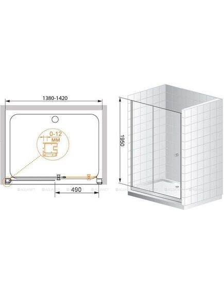 Купить Душевая дверь CEZARES ANIMA-W-BF-1-140-C-Cr (anima-w-bf-1-140-c-cr) по цене 44900 руб., в Санкт-Петебруге в интернет магазине 100-Систем, а также дургие товары CEZARES из раздела Душевые двери и Душевые двери, перегородки