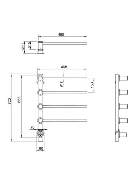 Купить Полотенцесушитель электрический встраиваемый WONZON & WOGHAND HAMBURG, Золото (WW-AL314-G) (ww-al314-g) по цене 60455 руб., в Санкт-Петебруге в интернет магазине 100-Систем, а также дургие товары WONZON & WOGHAND из раздела Электрические полотенцесушители и Полотенцесушители