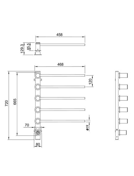 Купить Полотенцесушитель электрический встраиваемый WONZON & WOGHAND HAMBURG, Темный графит (WW-AL315-GM) (ww-al315-gm) по цене 70224 руб., в Санкт-Петебруге в интернет магазине 100-Систем, а также дургие товары WONZON & WOGHAND из раздела Электрические полотенцесушители и Полотенцесушители