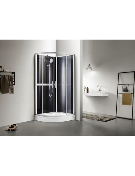 Купить Душевое ограждение AZARIO DENVER 900х900х2000 прозрачное стекло 4 мм. Easy Clean (az-n10812 900) по цене 47100 руб., в Санкт-Петебруге в интернет магазине 100-Систем, а также дургие товары Azario из раздела Душевые ограждения и Душевые кабины и ограждения