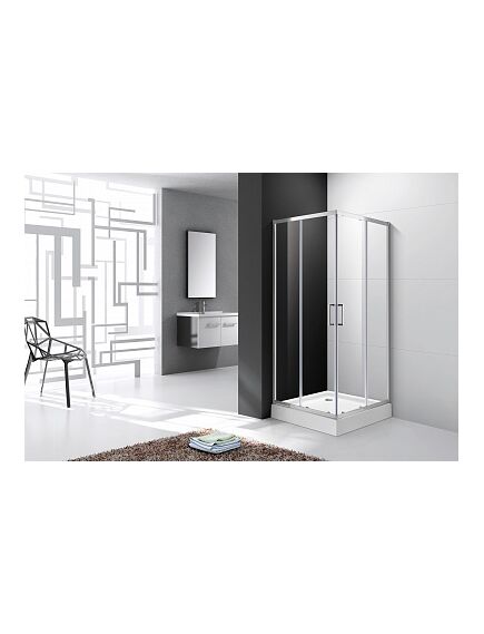 Купить Душевой уголок CEZARES MOLVENO-A-2-90-C-Cr-IV (molveno-a-2-90-c-cr-iv) по цене 43600 руб., в Санкт-Петебруге в интернет магазине 100-Систем, а также дургие товары CEZARES из раздела Душевые ограждения и Душевые кабины и ограждения