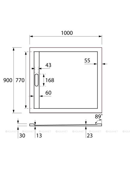 Купить Поддон для душа Cezares TRAY-AS-AH-100/90-30-W (tray-as-ah-100/90-30-w) по цене 32500 руб., в Санкт-Петебруге в интернет магазине 100-Систем, а также дургие товары CEZARES из раздела Прямоугольные и Душевые поддоны