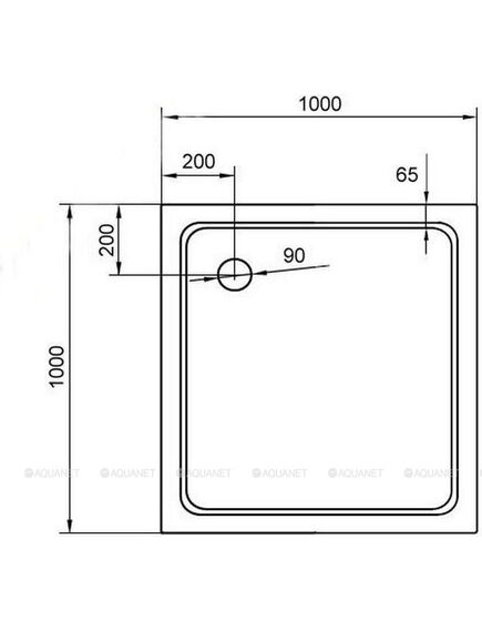 Купить Поддон для душа Cezares SMC A 100x100 см (tray-m-a-100-35-w) по цене 15700 руб., в Санкт-Петебруге в интернет магазине 100-Систем, а также дургие товары CEZARES из раздела Квадратные и Душевые поддоны