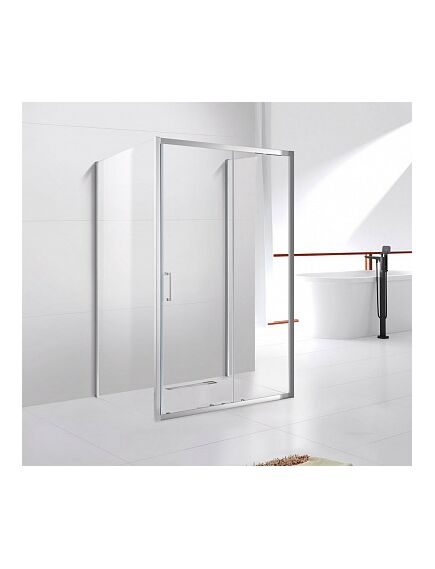 Купить Душевой уголок CEZARES MOLVENO-AH-12-110/90-C-Cr-IV (molveno-ah-12-110/90-c-cr-iv) по цене 73000 руб., в Санкт-Петебруге в интернет магазине 100-Систем, а также дургие товары CEZARES из раздела Душевые ограждения и Душевые кабины и ограждения