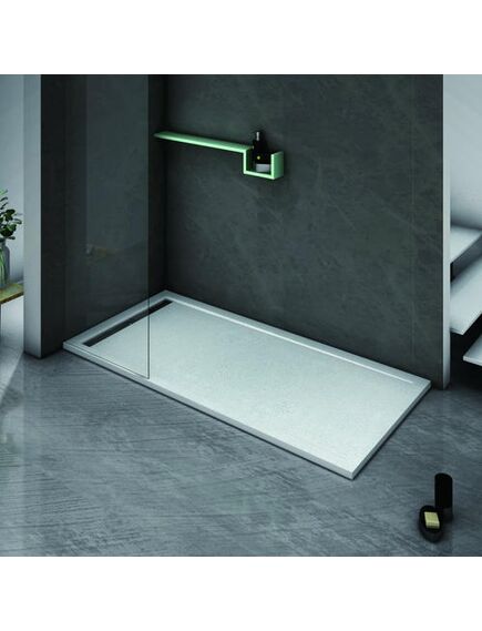 Купить Душевой поддон из искусственного камня Cezares Tray 120x90 TRAY-AS-AH-120/90-30-W Белый (tray-as-ah-120/90-30-w) по цене 36900 руб., в Санкт-Петебруге в интернет магазине 100-Систем, а также дургие товары CEZARES из раздела Прямоугольные и Душевые поддоны