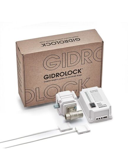 Купить Система контроля протечки воды Gidrolock cottage Bugatti 3/4, 31101122, 2 проводных датчика, блок управления Premium, 1 ШЭП Ultimate BS 12B 3/4 дюйма (31101122) по цене 17196 руб., в Санкт-Петебруге в интернет магазине 100-Систем, а также дургие товары GidroLock из раздела Защита от протечек и Предохранительная арматура