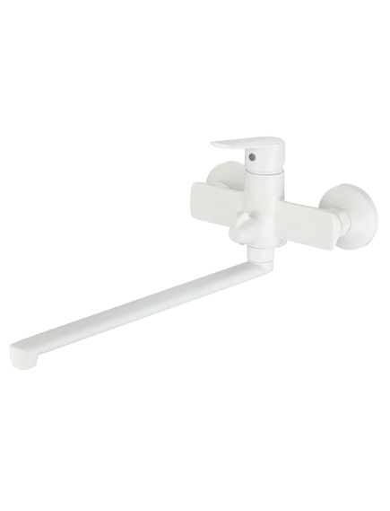 Купить Смеситель для ванны Osgard Segel White 95223 белый (95223) по цене 4950 руб., в Санкт-Петебруге в интернет магазине 100-Систем, а также дургие товары Osgard из раздела Смесители с длинным изливом и Смесители для ванны и душа