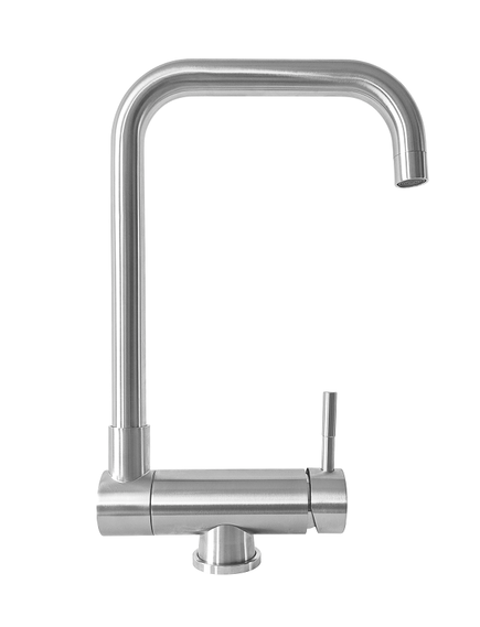 Купить Смеситель для кухни Osgard Harko 27073 никель (27073) по цене 6127 руб., в Санкт-Петебруге в интернет магазине 100-Систем, а также дургие товары Osgard из раздела Рычажные смесители и Смесители для кухни