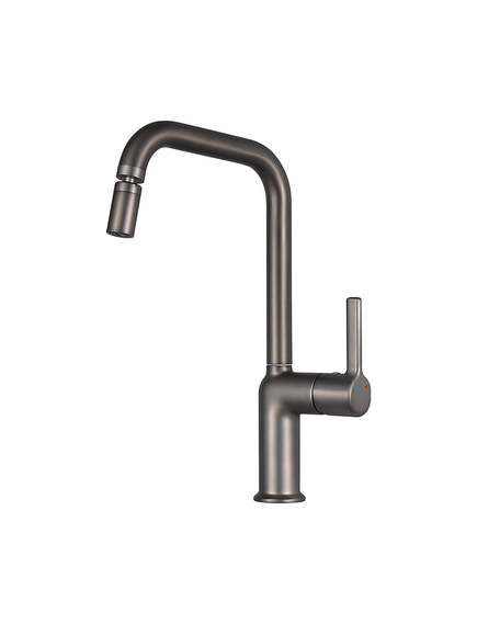 Купить Смеситель для кухни  Osgard Havet 56273 вороненая сталь, gunmetal (56273) по цене 7563 руб., в Санкт-Петебруге в интернет магазине 100-Систем, а также дургие товары Osgard из раздела Рычажные смесители и Смесители для кухни