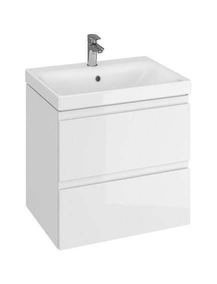 Купить (SB-SZ-MOD-MO60/Wh) Тумба п/рак. подвесная: MODUO для MODUO 60, белая, Сорт1 (sb-sz-mod-mo60/wh) по цене 21990 руб., в Санкт-Петебруге в интернет магазине 100-Систем, а также дургие товары CERSANIT из раздела Тумбы под раковину и Мебель для ванной комнаты