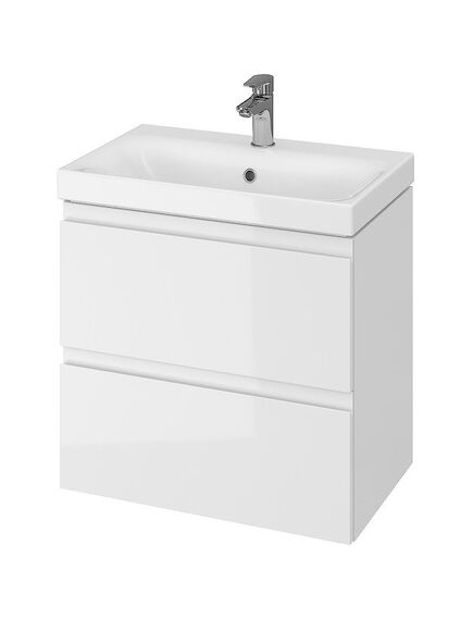 Купить (SB-SZ-MOD-MO60Sl/Wh) Тумба п/рак. подвесная: MODUO SLIM для MODUO SLIM 60, белая, Сорт1 (sb-sz-mod-mo60sl/wh) по цене 19990 руб., в Санкт-Петебруге в интернет магазине 100-Систем, а также дургие товары CERSANIT из раздела Тумбы под раковину и Мебель для ванной комнаты