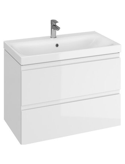 Купить (SB-SZ-MOD-MO80Sl/Wh) Тумба п/рак. подвесная: MODUO SLIM для MODUO SLIM 80, белая, Сорт1 (sb-sz-mod-mo80sl/wh) по цене 23590 руб., в Санкт-Петебруге в интернет магазине 100-Систем, а также дургие товары CERSANIT из раздела Тумбы под раковину и Мебель для ванной комнаты