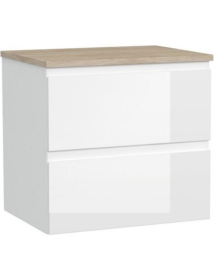 Купить (SB-SZ-MOD60-BL/Wh) Тумба п/рак. под столешницу подвесная: MODUO 60, белая, Сорт1 (sb-sz-mod60-bl/wh) по цене 20590 руб., в Санкт-Петебруге в интернет магазине 100-Систем, а также дургие товары CERSANIT из раздела Тумбы под раковину и Мебель для ванной комнаты