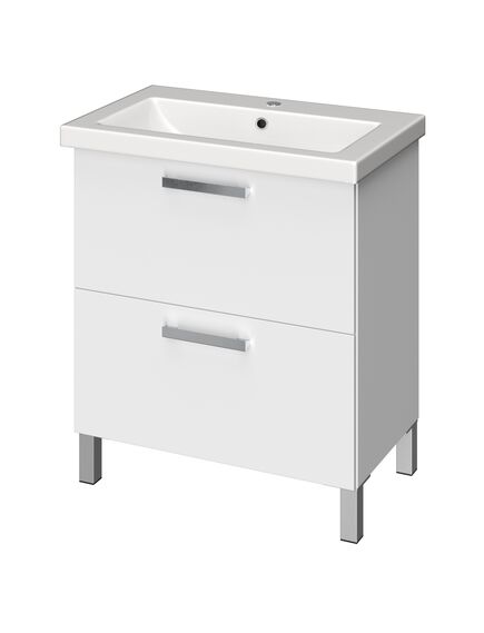 Купить (B-SU-MEL-CM70) Тумба п/рак.: MELAR для COMO/CITY 70, белый, Сорт1 (b-su-mel-cm70) по цене 19990 руб., в Санкт-Петебруге в интернет магазине 100-Систем, а также дургие товары CERSANIT из раздела Тумбы под раковину и Мебель для ванной комнаты