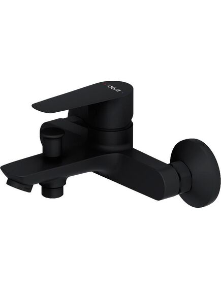 Купить D4011022 Prime new смеситель для ванны и душа, черный (d4011022) по цене 11490 руб., в Санкт-Петебруге в интернет магазине 100-Систем, а также дургие товары Dorff из раздела Смесители с коротким изливом и Смесители для ванны и душа