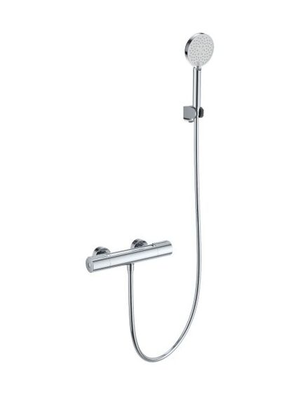 Купить Смеситель для душа с термостатом WONZON & WOGHAND INN 2, Хром (WW-A2006-A-CR) (ww-a2006-a-cr) по цене 12513 руб., в Санкт-Петебруге в интернет магазине 100-Систем, а также дургие товары WONZON & WOGHAND из раздела Смесители для душа без излива и Смесители для ванны и душа