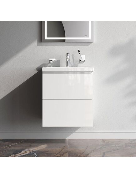 Купить База под раковину AM.PM Gem 50 M90FHX0502WG  белый (m90fhx0502wg) по цене 13390 руб., в Санкт-Петебруге в интернет магазине 100-Систем, а также дургие товары AM.PM из раздела Тумбы под раковину и Мебель для ванной комнаты