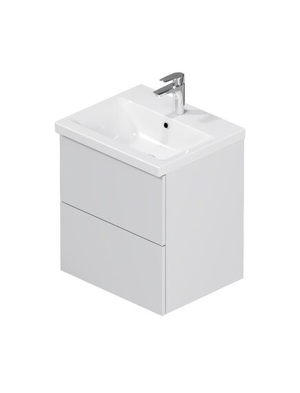 Купить База под раковину AM.PM Gem 50 M90FHX0502WG  белый (m90fhx0502wg) по цене 13390 руб., в Санкт-Петебруге в интернет магазине 100-Систем, а также дургие товары AM.PM из раздела Тумбы под раковину и Мебель для ванной комнаты