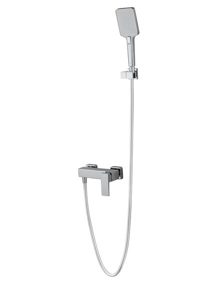 Купить Смеситель для душа WONZON & WOGHAND CUBE 2.0, Хром (WW-88048068-CR) (ww-88048068-cr) по цене 29232 руб., в Санкт-Петебруге в интернет магазине 100-Систем, а также дургие товары WONZON & WOGHAND из раздела Смесители для душа без излива и Смесители для ванны и душа