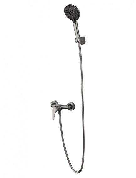 Купить Смеситель для душа WONZON & WOGHAND, Темный графит (WW-4540-BGG) (ww-4540-bgg) по цене 9232 руб., в Санкт-Петебруге в интернет магазине 100-Систем, а также дургие товары WONZON & WOGHAND из раздела Смесители для душа без излива и Смесители для ванны и душа