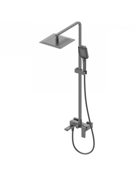 Купить Душевая система WONZON & WOGHAND CUBE 2.0, Темный графит (WW-88047068-BGM) (ww-88047068-bgm) по цене 73639 руб., в Санкт-Петебруге в интернет магазине 100-Систем, а также дургие товары WONZON & WOGHAND из раздела Душевые стойки и Душевые стойки, системы, панели, гарнитуры