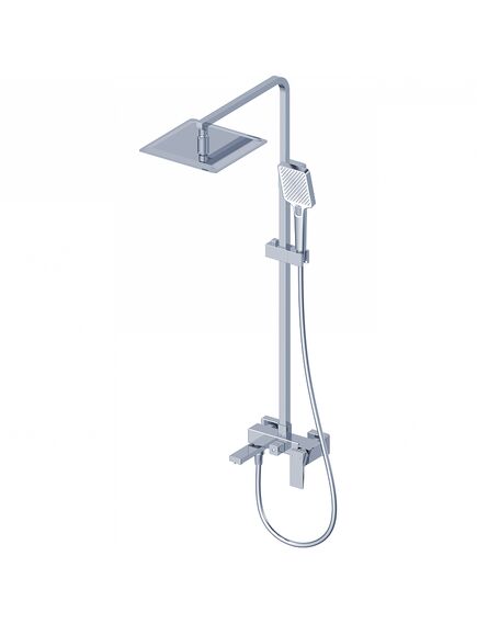 Купить Душевая система WONZON & WOGHAND CUBE 2.0, Хром (WW-88047068-CR) (ww-88047068-cr) по цене 57989 руб., в Санкт-Петебруге в интернет магазине 100-Систем, а также дургие товары WONZON & WOGHAND из раздела Душевые стойки и Душевые стойки, системы, панели, гарнитуры