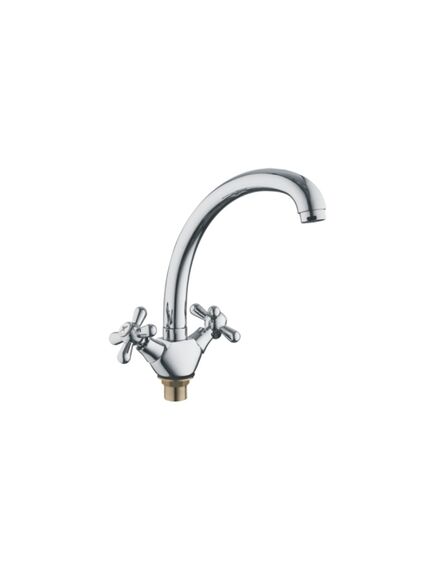 Купить Смеситель для кухни толстый гусак с гайкой. (Комлектуется подводкой для воды) (a4072) по цене 2817 руб., в Санкт-Петебруге в интернет магазине 100-Систем, а также дургие товары Accoona из раздела Вентильные смесители и Смесители для кухни