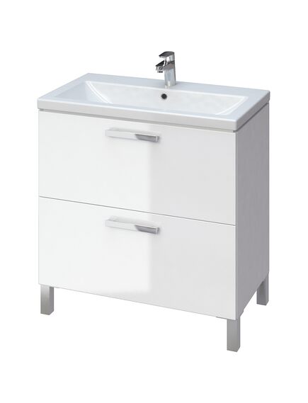 Купить (B-SU-MEL-CM80) Тумба п/рак.: MELAR для COMO/NATURE 80, белый, Сорт1 (b-su-mel-cm80) по цене 21990 руб., в Санкт-Петебруге в интернет магазине 100-Систем, а также дургие товары CERSANIT из раздела Тумбы под раковину и Мебель для ванной комнаты