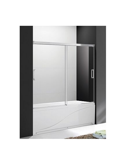 Купить Шторка на ванну Cezares Tandem Soft VF-2 200х145 профиль Хром стекло прозрачное (tandem-soft-vf-2-200/145-c-cr-iv) по цене 58200 руб., в Санкт-Петебруге в интернет магазине 100-Систем, а также дургие товары CEZARES из раздела Стеклянные шторки для ванн и Сантехника
