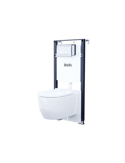 Купить Комплект инсталляции с подвесным унитазом IDDIS BASAI01i73 (basai01i73) по цене 38490 руб., в Санкт-Петебруге в интернет магазине 100-Систем, а также дургие товары IDDIS из раздела Готовые решения и Инсталляции