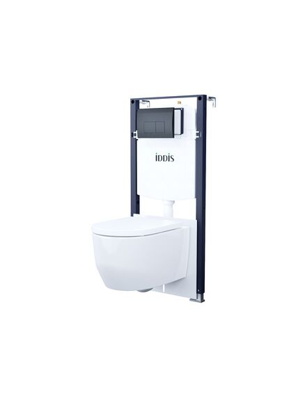 Купить Комплект инсталляции с подвесным унитазом IDDIS BASAI02i73  (basai02i73) по цене 38490 руб., в Санкт-Петебруге в интернет магазине 100-Систем, а также дургие товары IDDIS из раздела Готовые решения и Инсталляции