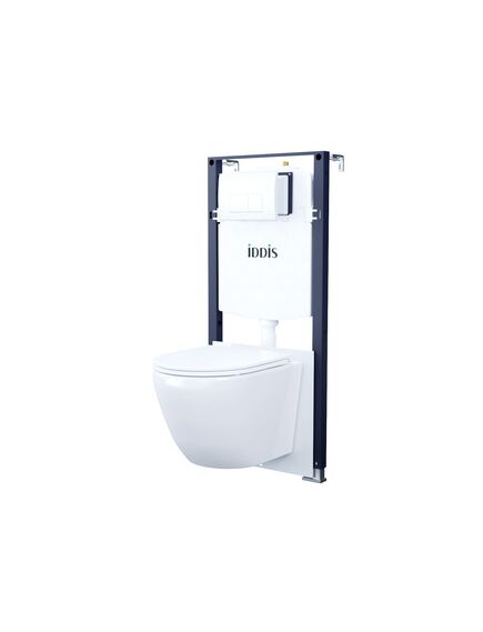 Купить Комплект инсталляции с подвесным унитазом IDDIS BASB030i73  (basb030i73) по цене 36990 руб., в Санкт-Петебруге в интернет магазине 100-Систем, а также дургие товары IDDIS из раздела Готовые решения и Инсталляции