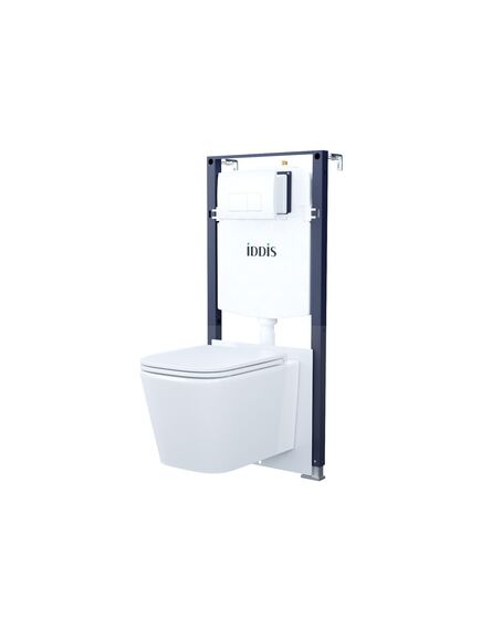 Купить Комплект инсталляции с подвесным унитазом IDDIS BASBI03i73  (basbi03i73) по цене 37690 руб., в Санкт-Петебруге в интернет магазине 100-Систем, а также дургие товары IDDIS из раздела Готовые решения и Инсталляции