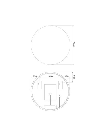 Купить Зеркало IDDIS Bild 100 см с подогревом BIL10T0i98 (bil10t0i98) по цене 13600 руб., в Санкт-Петебруге в интернет магазине 100-Систем, а также дургие товары IDDIS из раздела Зеркала и Мебель для ванной комнаты