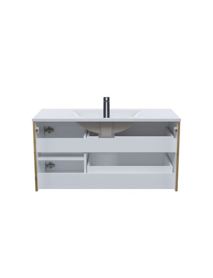 Купить Тумба с умывальником, подвесная, 100 см, дуб светлый, Bild, IDDIS, BIL10V0i95K (bil10v0i95k) по цене 46480 руб., в Санкт-Петебруге в интернет магазине 100-Систем, а также дургие товары IDDIS из раздела Тумбы с умывальником и Мебель для ванной комнаты