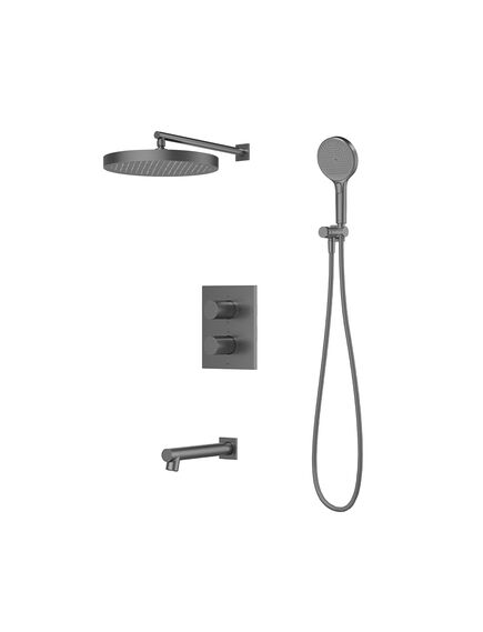 Купить Душевая система IDDIS Duna DUNGMSTi68 графит матовый (dungmsti68) по цене 62990 руб., в Санкт-Петебруге в интернет магазине 100-Систем, а также дургие товары IDDIS из раздела Душевые комплекты встраиваемого монтажа и Душевые комплекты встраиваемого монтажа