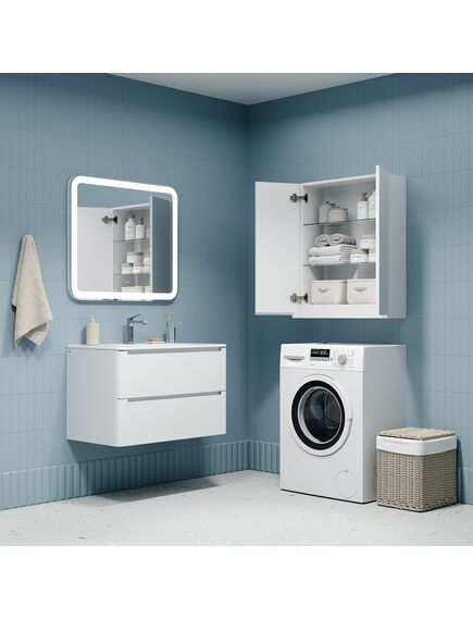 Купить Шкаф для ванной IDDIS Edifice EDI60W0i97 60 белый (edi60w0i97) по цене 26190 руб., в Санкт-Петебруге в интернет магазине 100-Систем, а также дургие товары IDDIS из раздела Шкафы и Пеналы, комоды, шкафы