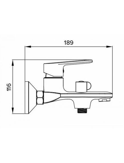 Купить Комплект  смесителей Osgard Platt 86001 хром (86001) по цене 15378 руб., в Санкт-Петебруге в интернет магазине 100-Систем, а также дургие товары Osgard из раздела Душевые комплекты наружного монтажа и Душевые комплекты наружного монтажа