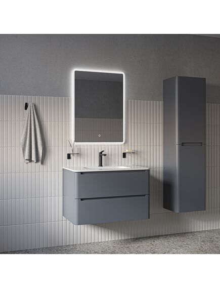 Купить Зеркало IDDIS Uniq UNI8060i98 800х600 с подсветкой, сенсорным управлением и диммером  (uni8060i98) по цене 12990 руб., в Санкт-Петебруге в интернет магазине 100-Систем, а также дургие товары IDDIS из раздела Зеркала и Мебель для ванной комнаты