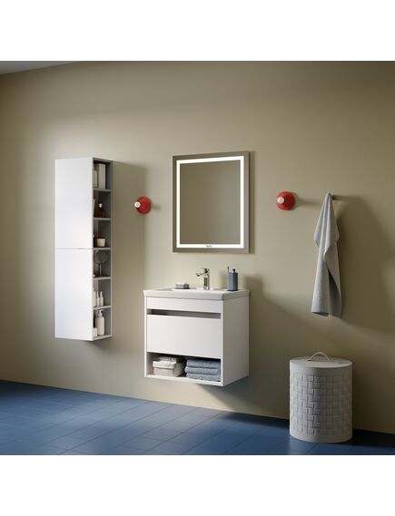 Купить Тумба с умывальником, подвесная, с нишей, 60 см, белый, Zodiac X, IDDIS, ZDX60WNi95K подходит умыв. 4076000i28 (zdx60wni95k) по цене 19800 руб., в Санкт-Петебруге в интернет магазине 100-Систем, а также дургие товары IDDIS из раздела Тумбы с умывальником и Мебель для ванной комнаты