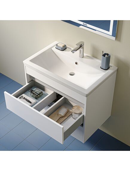 Купить Тумба с умывальником, подвесная, 70 см, белый, Zodiac X, IDDIS, ZDX70W0i95K подходит умыв. 4077000i28 (zdx70w0i95k) по цене 23300 руб., в Санкт-Петебруге в интернет магазине 100-Систем, а также дургие товары IDDIS из раздела Тумбы с умывальником и Мебель для ванной комнаты