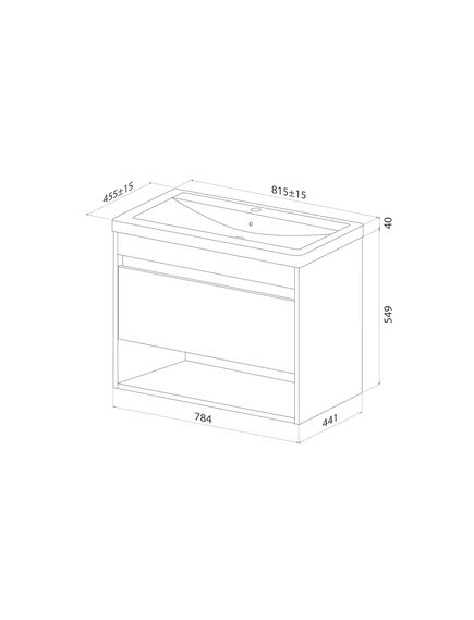 Купить Тумба с умывальником, подвесная, с нишей, 80 см, белый, Zodiac X, IDDIS, ZDX80WNi95K подходит умыв. 4078000i28 (zdx80wni95k) по цене 23900 руб., в Санкт-Петебруге в интернет магазине 100-Систем, а также дургие товары IDDIS из раздела Тумбы с умывальником и Мебель для ванной комнаты
