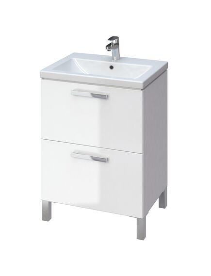 Купить (B-SU-MEL-CM60) Тумба п/рак.: MELAR для COMO/CITY/COLOUR/NATURE 60, белый, Сорт1 (b-su-mel-cm60) по цене 18990 руб., в Санкт-Петебруге в интернет магазине 100-Систем, а также дургие товары CERSANIT из раздела Тумбы под раковину и Мебель для ванной комнаты