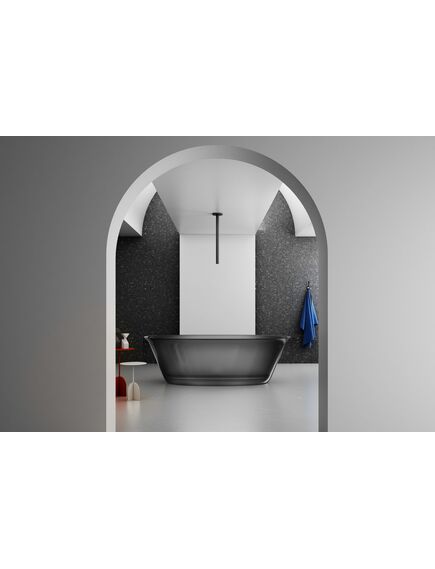 Купить Прозрачная ванна ABBER Kristall AT9707Onyx черная (at9707onyx) по цене 453600 руб., в Санкт-Петебруге в интернет магазине 100-Систем, а также дургие товары ABBER из раздела Ванны из камня и Ванны