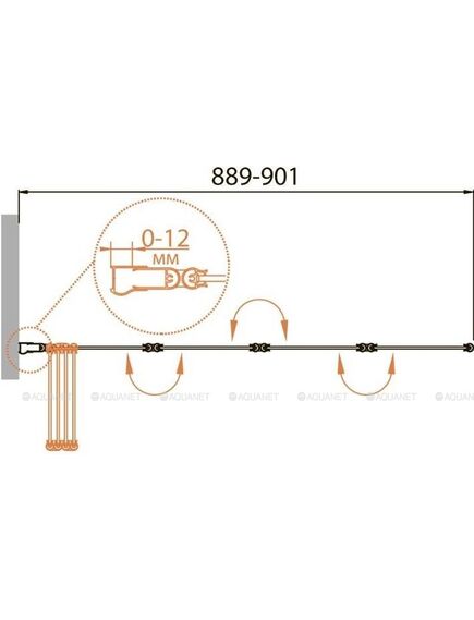 Купить Шторка на ванну CEZARES RELAX-V-4-90/140-C-Bi (relax-v-4-90/140-c-bi) по цене 15900 руб., в Санкт-Петебруге в интернет магазине 100-Систем, а также дургие товары CEZARES из раздела Стеклянные шторки для ванн и Сантехника
