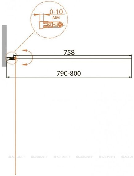 Купить Шторка на ванну CEZARES RELAX-V-1-80/140-C-Bi (relax-v-1-80/140-c-bi) по цене 12600 руб., в Санкт-Петебруге в интернет магазине 100-Систем, а также дургие товары CEZARES из раздела Стеклянные шторки для ванн и Сантехника